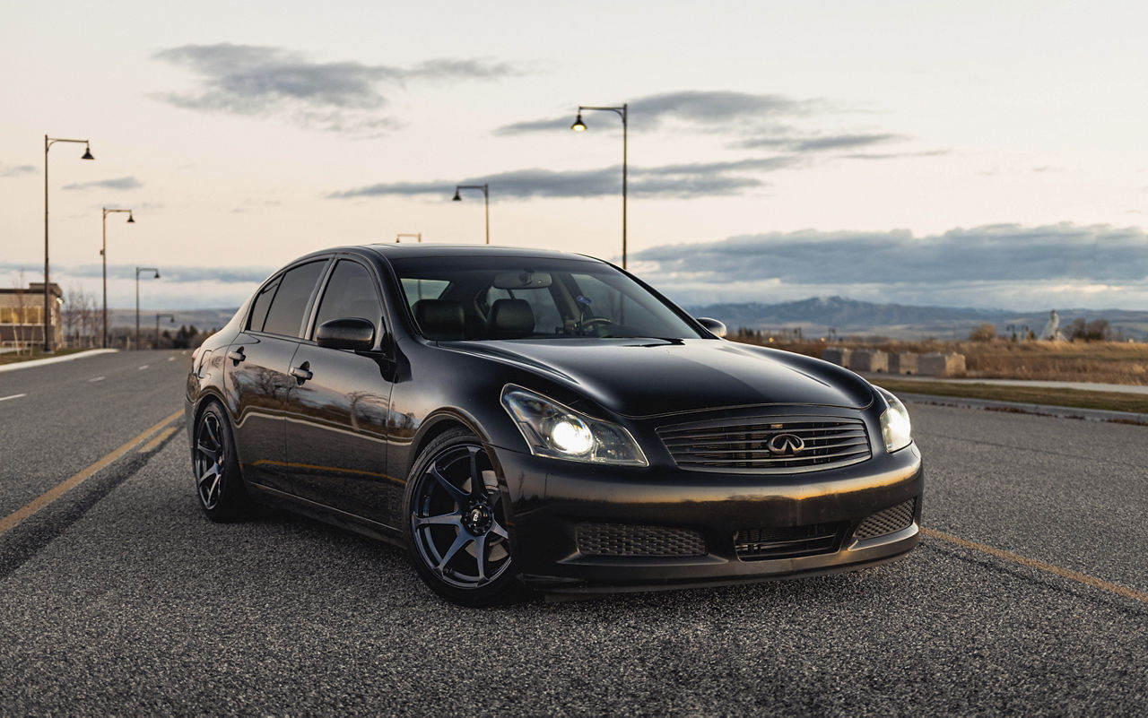 2009 Infiniti G37 - Motegi BATTLE - Blue | Motegi Wheels